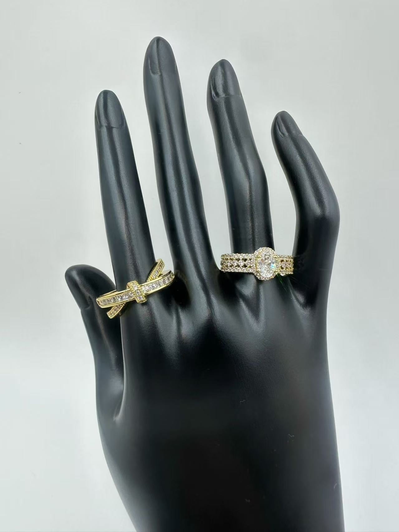 INS-Inspired Zircon Ring for Women – Light Luxury, Full Sparkling Rhinestones, Chic French-Style Designer Jewelry