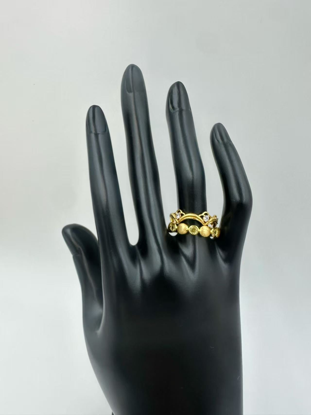 Elegant French Gold Open Ring – Adjustable Minimalist Designer Jewelry for Women