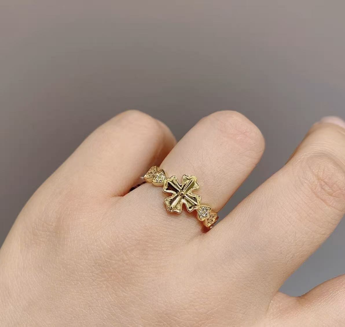 Elegant Vintage Adjustable Ring – 2025 New Collection, Minimalist Light Luxury Design, Delicate and Versatile