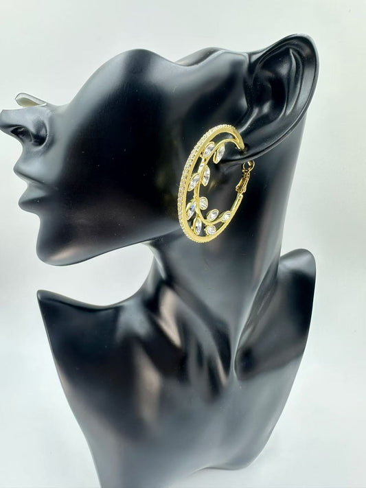 Elegant Unique Designer Hoop Earrings – Sophisticated Minimalist Stud and Clip-On Jewelry, Chic Light Luxury Accessories for Women